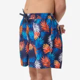 DECATHLON Chlapčenské plážové šortky 100 Shadow červené 5-6 r (113-122 cm) · záber 1