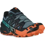 Pánská běžecká trailová obuv SALOMON Speedcross 6 GTX M north atlantic black cherry tomato · záber 1