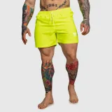 Pánske plavecké šortky Iron Aesthetics Sunshine, žlté · záber 4