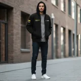 Mikina W-TEC Signature Farba čierna, · záber 2