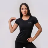 Дамска тениска Basic Black - GymBeam - Размер: XS | Тегло: 0,11 g | Опаковка: 72 · záber 1