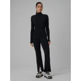 Dámské tréninkové tričko s dlouhým rukávem 4F LONGSLEEVE FNK F502-20S-DEEP BLACK · záber 5