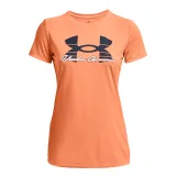 Dámské tréninkové tričko s krátkým rukávem UNDER ARMOUR UA Tech Solid Script SSC-ORG · záber 5