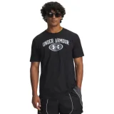 Pánske tričko s krátkym rukávom UNDER ARMOUR UA M WM Locker Tag SS-BLK · záber 1