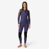 OCEAN STEP Dámska celotelová neoprénová kombinéza 3/2 Leaf Palm s dvojitým zipsom L · záber 1
