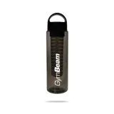 Спортна бутилка с инфузер All-Black 700 ml - GymBeam · záber 1