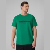 T-shirt regular s potlačou pánsky - zelený - Farba: zelená | Pohlavie: Pánske · záber 5