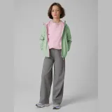 Dívčí turistická softshellová bunda s kapucí 4F JUNIOR SOFTSHELL JACKET F478-47S-MINT · záber 2