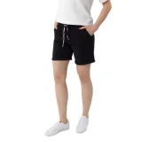 Dámske kraťasy VOLCANO M-HOLY-BLACK - Farba: čierna · záber 1