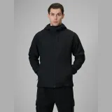 Pánská softshell větruodolná bunda membrána 8000 - černá · záber 1
