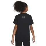 Chlapecké tričko s krátkým rukávem NIKE G NSW TEE BOY AIR-010 BLACK · záber 2