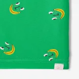 DECATHLON Chlapčenské boxerkové plavky Titou Smile s ochranou proti UV žiareniu zelené 24 m (82-88 cm) · záber 2