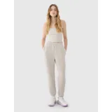 Dámské tepláky 4F TROUSERS CAS F1010-83S-BEIGE · záber 4