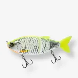 BIWAA Nástraha Swimbait na lov dravcov Glidebeast 160S žltý chrbát bez · záber 1