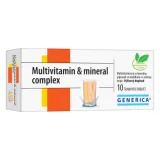 Generica Multivitamin & mineral complex 10 šumivých tabliet · záber 1