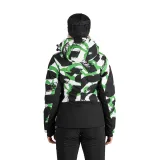 Dámska lyžiarska bunda NORTHFINDER KAYLEIGH-417greenprint · záber 5
