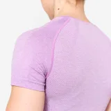 DOMYOS Dámske crop top tričko 900 na fitness bezšvové ružové XL · záber 2