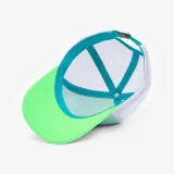 DECATHLON Detská šiltovka Trucker Surf s obrázkom chobotnice zelená S (53-56 cm) · záber 2