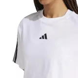 Dámske tričko s krátkym rukávom ADIDAS W 3S SJ TLR T WHITE BLACK · záber 2