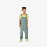QUECHUA Detské turistické nohavice na traky MH900 2-6 r. zelené 2-4 r (89-102 cm) · záber 1