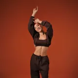 GymBeam Women‘s NEO Joggers Mocha - Velikost: XS | Barva: Hnedá | Hmotnost: 0,5105 kg | Balení: 41 · záber 3