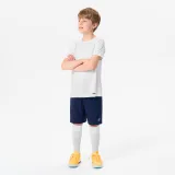 KIPSTA Detský futbalový dres s krátkym rukávom Viralto Club biely 8-9 r (131-140 cm) · záber 2