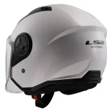 LS2 OF616 Airflow II Solid Gloss White 3XL (65-66) · záber 3