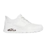Dámska rekreačná obuv SKECHERS Uno Banksia Luxe Slip-Ins W white · záber 2
