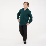 PUMA PUMA detská športová súprava na zips zeleno-čierna 13-14 r (164 cm) · záber 1