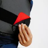 FOUGANZA Detská ochranná jazdecká vesta 100 čierna 7-8 r (123-130 cm) · záber 2