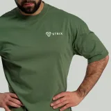STRIX Muška oversized majica Cedar Green - Veličina: XL | Boja: Zelená | Težina: 0,23 g | Pakiranje: 80 · záber 2