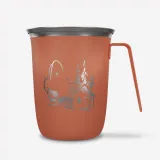 QUECHUA Antikorová šálka 0,5 l červená bez · záber 1