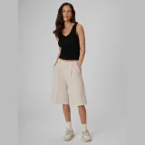 Top slim z žebrované pleteniny dámský - černý · záber 2
