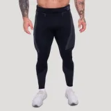 GymBeam Bezešvé legíny OG1 Black/Grey - Velikost: S | Barva: čierna | Hmotnost: 0,205 kg | Balení: 90 · záber 9