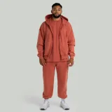 STRIX Mikina Zip Washed Terra - Velikost: S | Barva: Oranžová | Hmotnost: 0,92 kg | Balení: 24 · záber 5