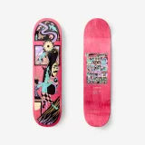 DECATHLON Skateboardová doska DK500 POPSICLE javor 8,25" grafika od Quentin Caillat 8,25" · záber 1