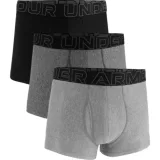Pánske boxerky UNDER ARMOUR 3 PACK-UA PERFORMANCE TECH - SOLID 3 inch-GRY · záber 1