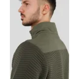 Pánská mikina FUNDANGO Vertigo Sweatshirt-590-oliv · záber 5