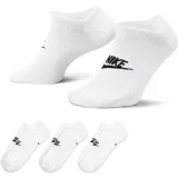Ponožky NIKE 3 PACK-U NK NSW EVERYDAY ESSENTIAL NS-White · záber 3