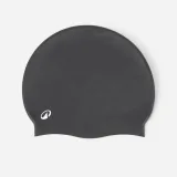 DECATHLON Silikónová plavecká čiapka univerzálna čierna bez · záber 1