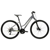 Kross EVADO 3.0 28" - model 2025 šedá / zelená / lesk - M (17", 158-170 cm) · záber 1