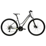 Kross EVADO 3.0 28" - model 2025 šedá / zelená / lesk - L (19", 168-180 cm) · záber 1