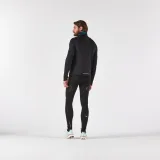 KIPRUN Pánske hrejivé bežecké tričko Run 500 polovičný zips čierne L · záber 2