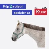 FOUGANZA Jazdecká ohlávka pre koňa zelená eukalyptová CS · záber 1