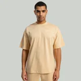 Тениска Oversized Sandshell - STRIX - Размер: M | Цвят: béžová | Тегло: 0,23 g | Опаковка: 90 · záber 1