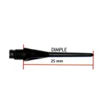 Hroty MASTER Dimple soft 2ba 250ks čierne · záber 2