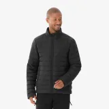 QUECHUA Pánska turistická prešívaná bunda MH100 čierna XL · záber 1