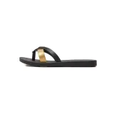 Lányi papucsok (strandcipők) IPANEMA Kirei K black gold · záber 2