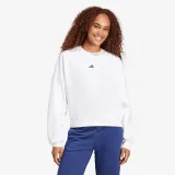 Dámská zateplená mikina ADIDAS W SL FC SWT WHITE BLACK · záber 2