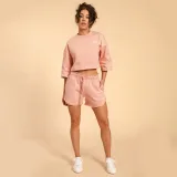 BeastPink Women‘s Serenity Cropped T-shirt Pink - Veličina: XL | Boja: Roza | Težina: 0,281 g | Pakiranje: 70 · záber 5